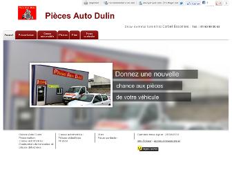 pieces-auto-dulin.fr website preview