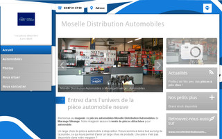 pieces-auto-moselle.fr website preview