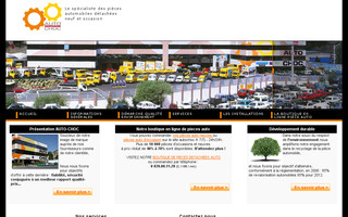 auto-choc.fr website preview