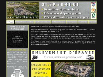 casse-auto-navillod.fr website preview