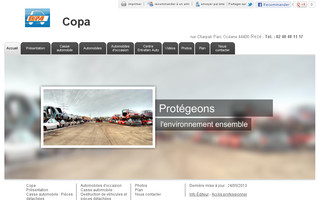 copa-casse-pieces-auto.com website preview
