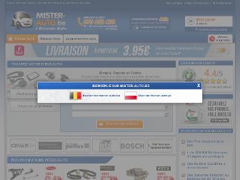 mister-auto.be website preview