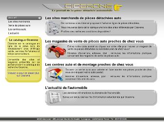 cicerone.fr website preview