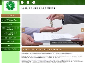 loir-et-cher-logement.com website preview