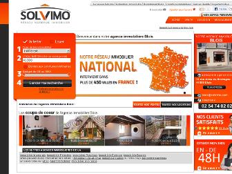 immobilier-blois.solvimo.com website preview