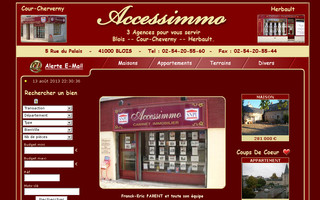 accessimmo-blois.com website preview