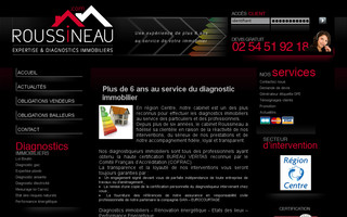 roussineau.com website preview