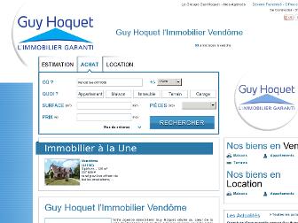 guyhoquet-immobilier-vendome.com website preview