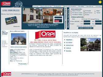 loir-immobilier.com website preview