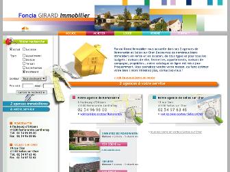 girard-immobilier.com website preview