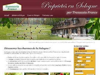 immobilier-en-sologne.fr website preview