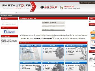 partauto.fr website preview
