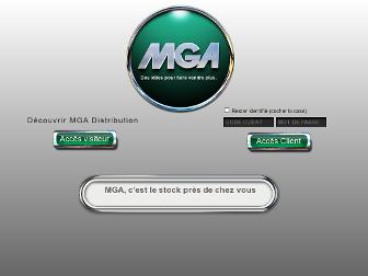 mgadistribution.fr website preview