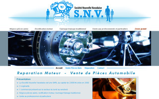 snv-ventereparationpieceauto.com website preview