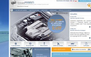 ets-marin.fr website preview