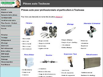 pieces-auto-toulouse.fr website preview