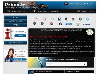prbox.fr website preview