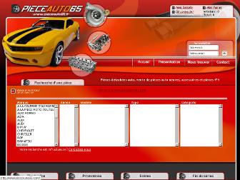 pieceauto65.fr website preview