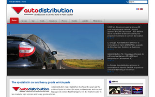 groupe-autodistribution.com website preview