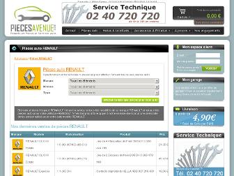 renault.piecesavenue.com website preview