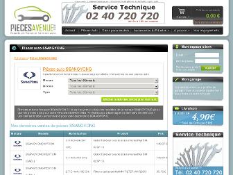 ssangyong.piecesavenue.com website preview