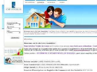 loireimmobilier.fr website preview
