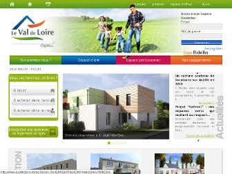 levaldeloire-immo.fr website preview