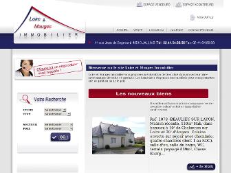 loire-mauges-immobilier.com website preview