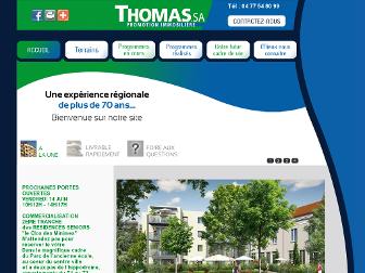 thomas-promotion-immobiliere.fr website preview