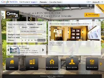 century21gerardperretimmobilier.com website preview