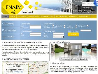 fnaim-loirenord.com website preview