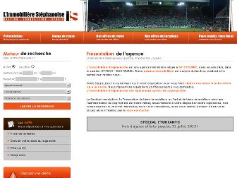 immobiliere-stephanoise.com website preview