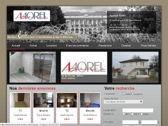 immobilier-morel.com website preview