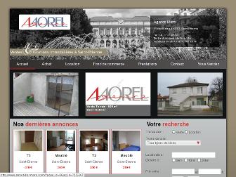 immobilier-morel.com website preview