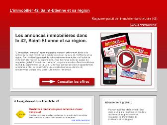 immobilier42.fr website preview