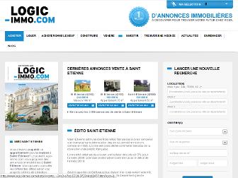 saint-etienne.logic-immo.com website preview