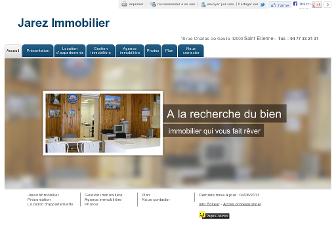 jarez-immobilier.fr website preview