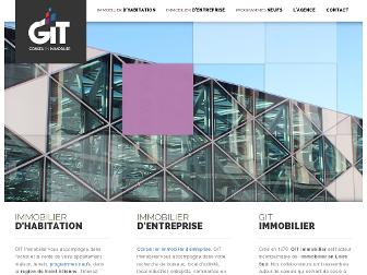 git-immobilier.fr website preview