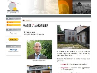 mazetlimmobilier.fr website preview