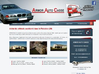 armor-auto-casse.com website preview
