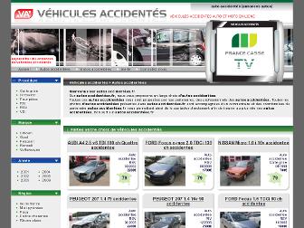 autos.vehicules-accidentes.fr website preview