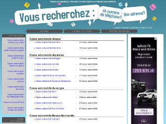 casse-automobile.telephone-adresse.com website preview