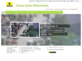 casse-auto-gimont.com website preview