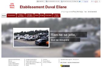 casse-automobile-duval.com website preview