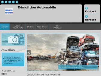 demolition-automobile.fr website preview