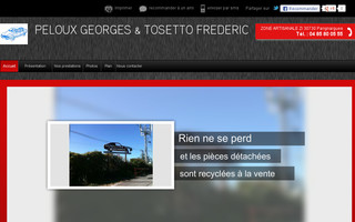 casses-automobiles-nimes.fr website preview