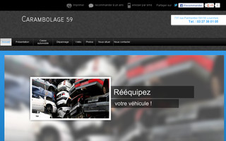 casse-automobile-nord.fr website preview