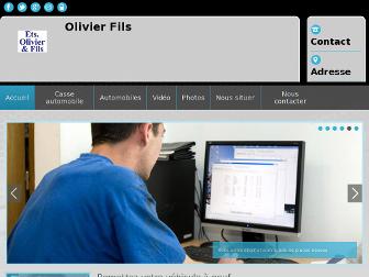 olivier-fils-sarl.com website preview