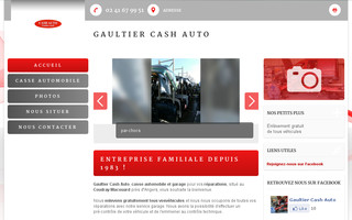 gaultier-cash-auto.fr website preview