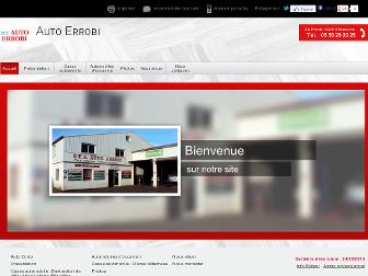 casse-auto-errobi.fr website preview